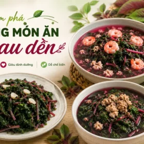 Khám phá những món ăn từ rau dền ngon, bổ dưỡng và dễ chế biến tại nhà