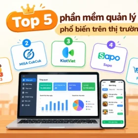 Top 5 phần mềm quản lý quán ăn phổ biến trên thị trường